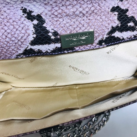 Marina Rinaldi Snakeskin Crossbody Clutch Bag - Picture 12 of 15